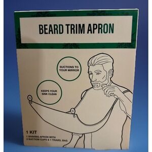 Festive Voice Apron (6) Men's Beard Trim  Lot Of 6 One Kit